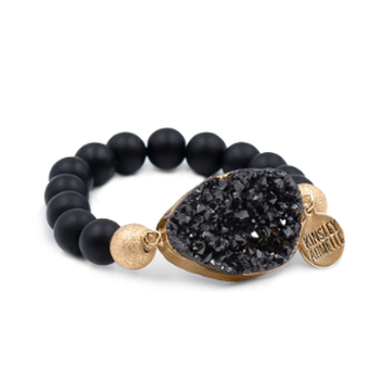 Bracelet (Coal) - Stone Collection