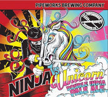 Pipeworks 'Ninja vs Unicorn' DIPA
