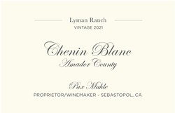 Chenin Blanc, Pax Wines 'Lyman Ranch'