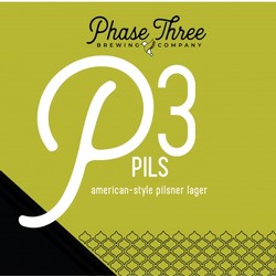 Phase Three Brewing 'P3' Pilsner